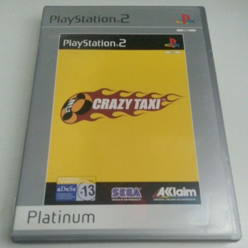 Crazy táxi jogo original para Playstation 2