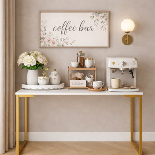 Aparador Decorativo para Sala ou Cantinho do Café | Mesa Console Moderna MDF – Envio Rápido em Oferta na Shopee