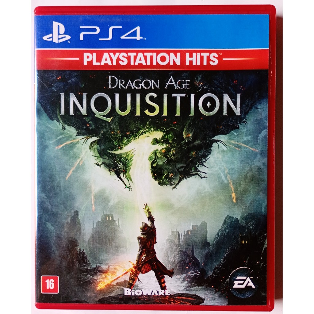 JOGO DRAGON AGE INQUISITION PS4 ORIGINAL MIDIA FISICA CD.