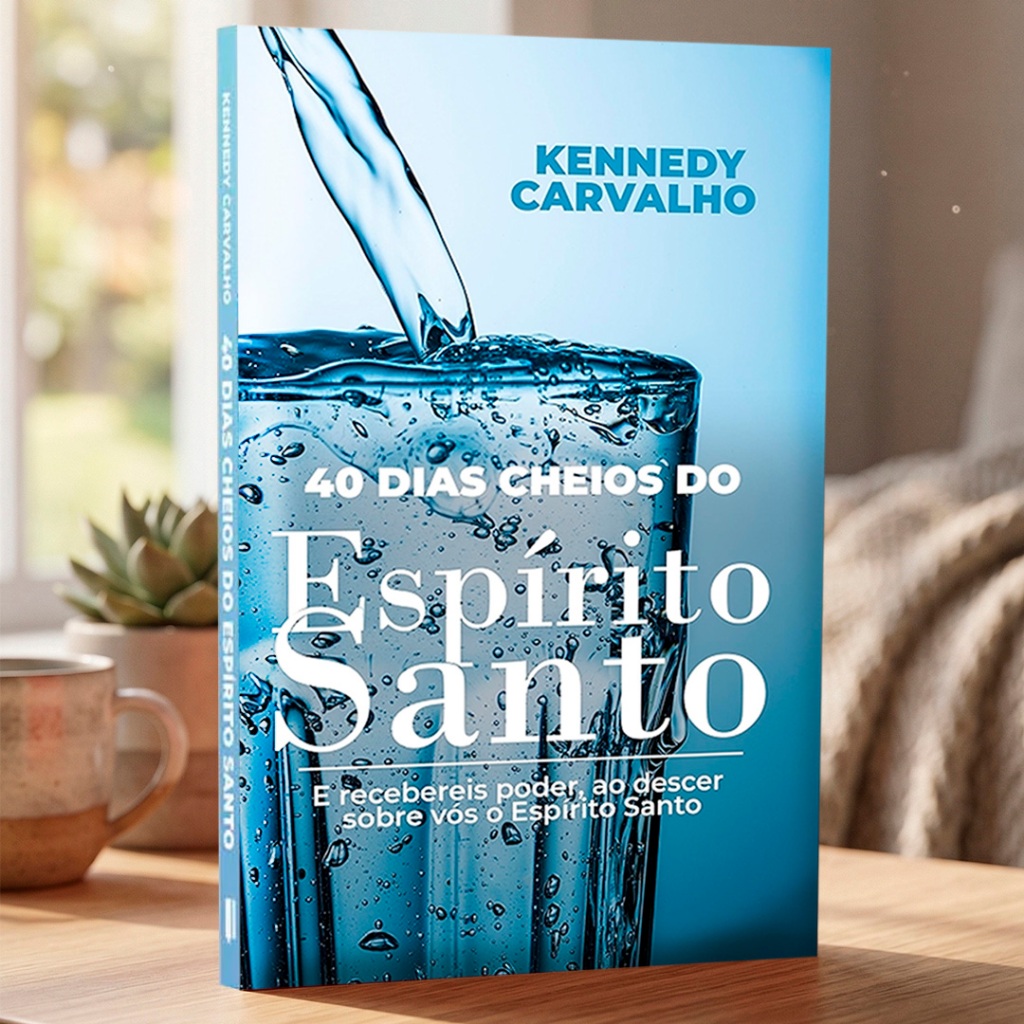 Livro 40 Dias Cheios do Espírito Santo | Kennedy Carvalho