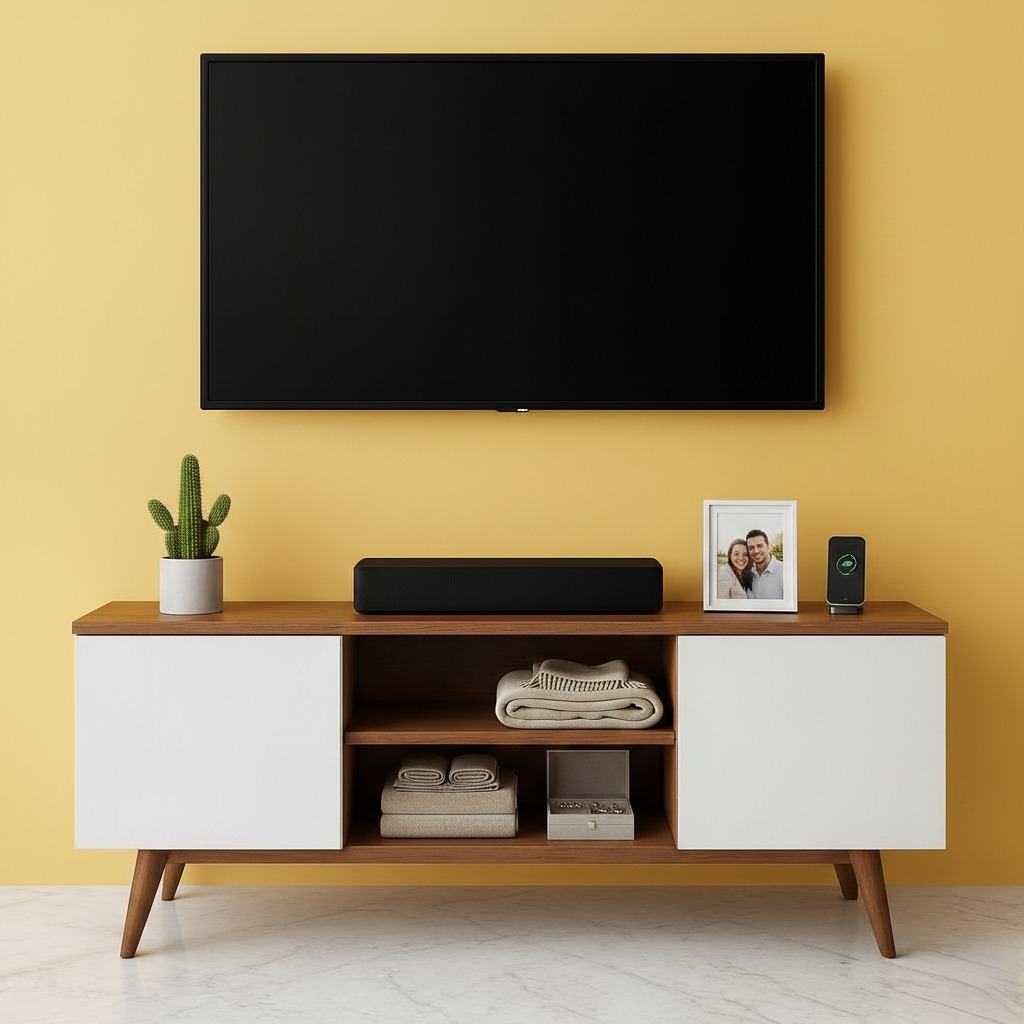 TOP VENDAS Rack Sala De Estar Multiuso Para TV até 50 Polegadas
