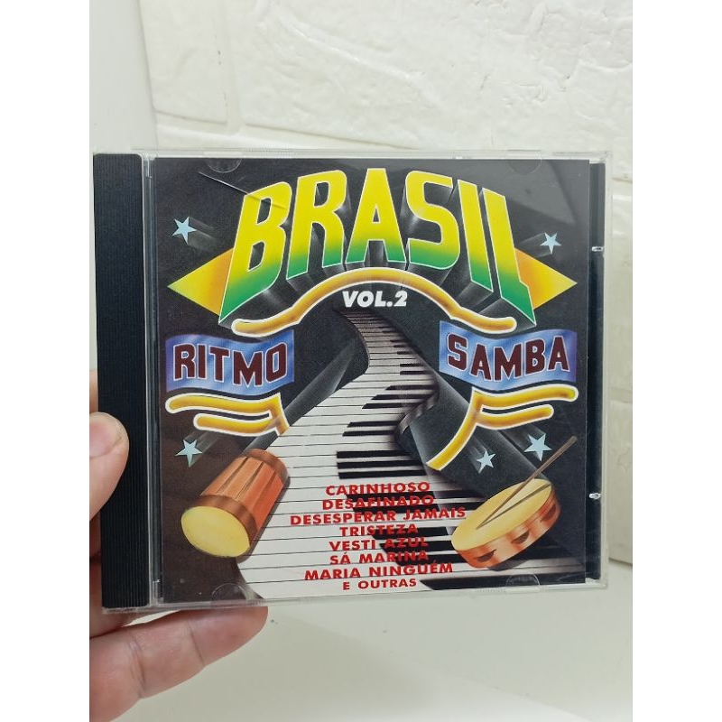 CD Brasil - Ritmo - Samba - vol 2  - Disc digita áudio- Original -  Midia Impecável - Conservado - Pronta Entrega REF:70