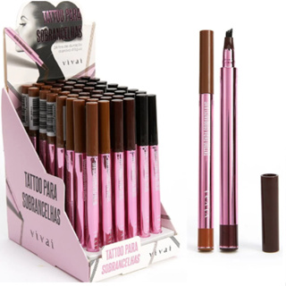 Caneta Tattoo para Sobrancelha Vivai com Efeito Natural Fio a Fio em Oferta na Shopee