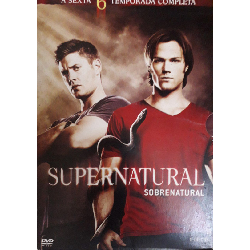 BOX DVD - Supernatural - Sexta Temporada Completa