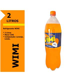 Refrigerante CINI 2 Litros WIMI Laranja e Limão Original em Oferta na Shopee