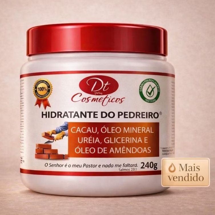 Creme Ureia Ultra Hidratante – Pele Muito Ressecada com Óleo de Amêndoas, Cacau e Glicerina em Oferta na Shopee