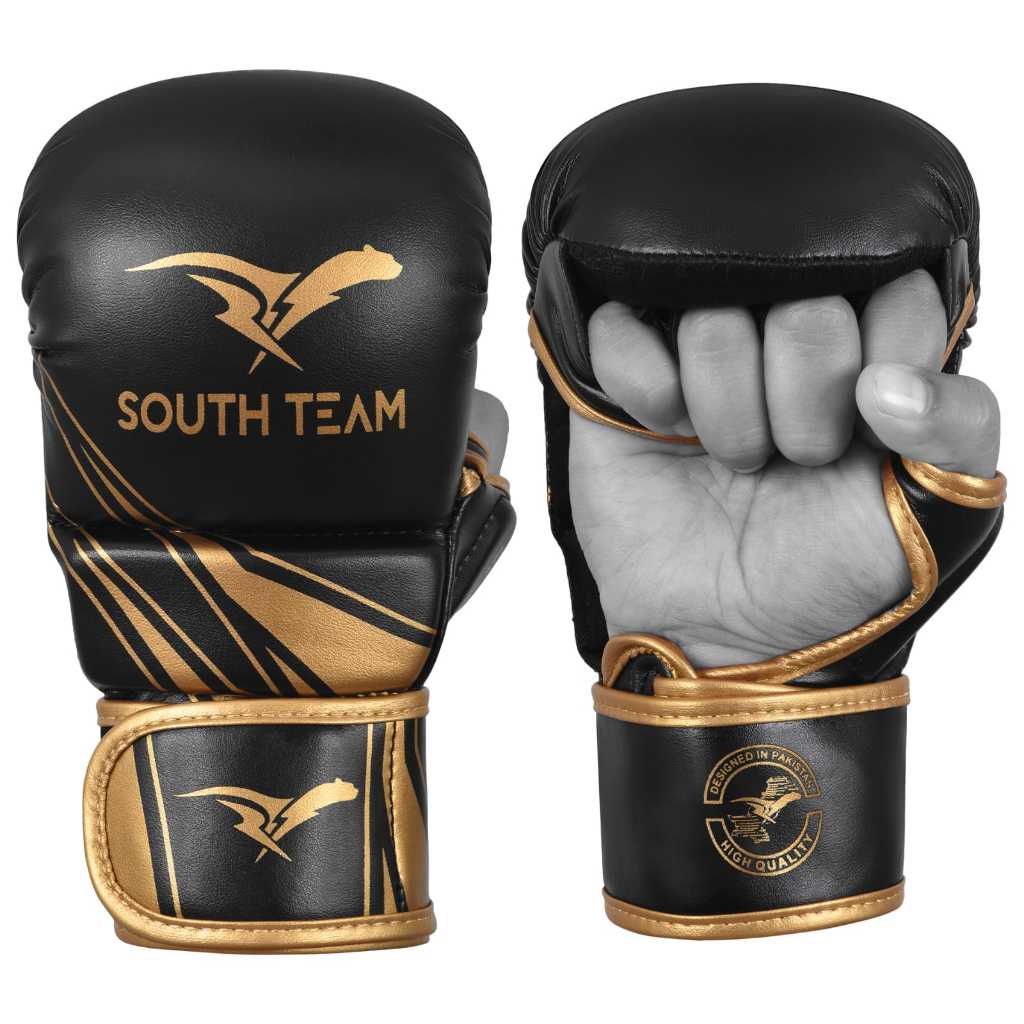 Luva MMA Profissional PU Boxing Shooter Treino Combate