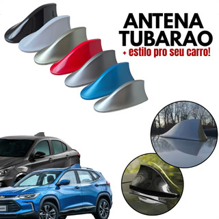 Antena de Rádio AM/FM Automotiva Barbatana De Tubarão 6,0dB Esportiva Teto Carro Universal