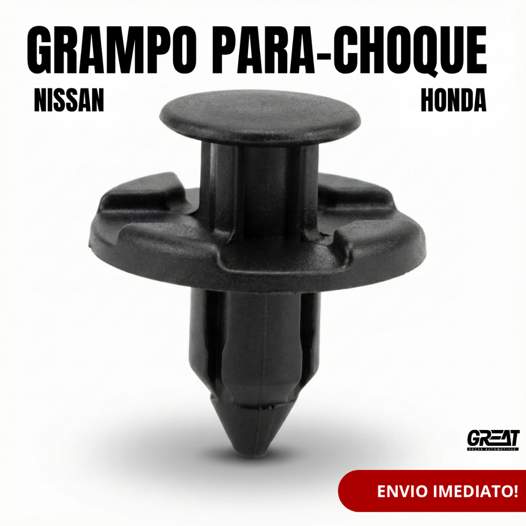 Kit 10 Presilha Presilhas Grampo Sentra March Versa Tiida Livina Frontier em Oferta na Shopee