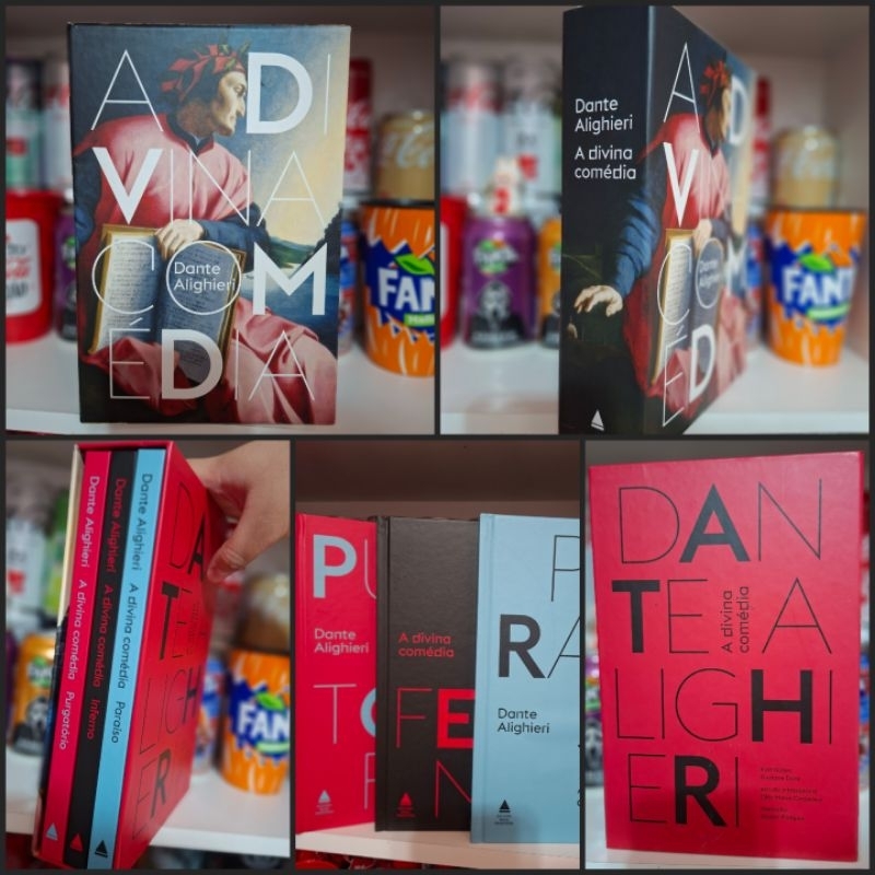 Box Livro Capa Dura A Divina Comédia - Dante Alighieri | Nova Fronteira