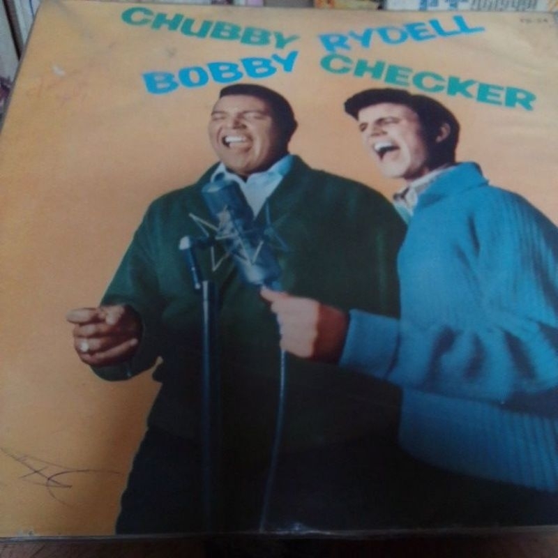 lp vinil - chubby checker & bobby rydell samba rock leia o anuncio até o fim