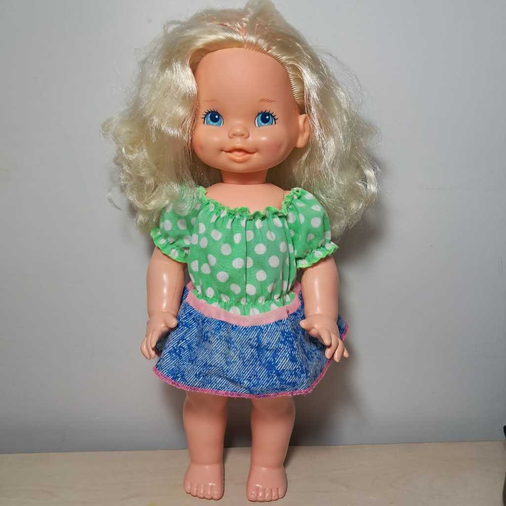 Boneca Pinturinha Estrela Antiga C/ Roupa Original Vintage