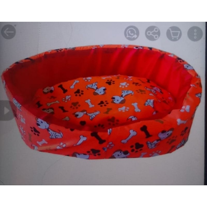 CAMA EUROPA PARA CACHORRO E GATO GORGURINHO NA COR VERMELHA TAMANHO 4 BARATO.