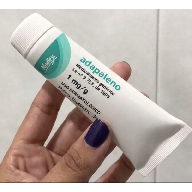 Adapaleno Gel 1mg/g 30g - Reduz Acne e Controla Oleosidade