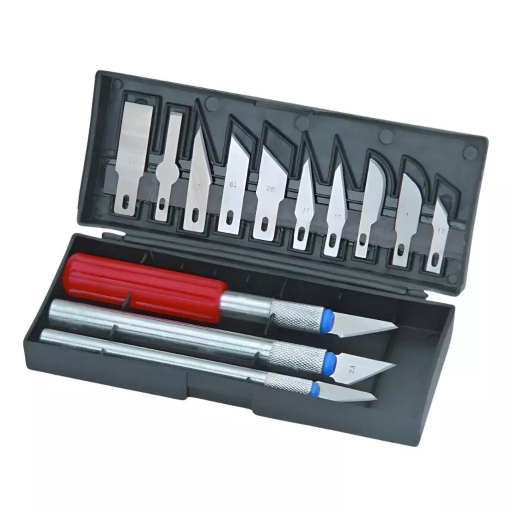 Kit Estilete de Precisão 16 Peças ou Kit Estilete Multiuso com 3 Peças envio imediato