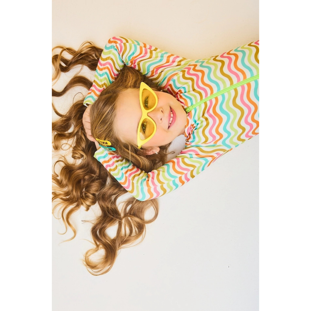 Maiô Natação Infantil Biquíni Manga longa Proteção Solar Uv com sainha em Oferta na Shopee