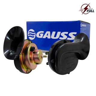Buzina Caracol Dupla Universal 12v Elétrica Carro Caminhão Ônibus Grave e Agudo Gauss GB1054