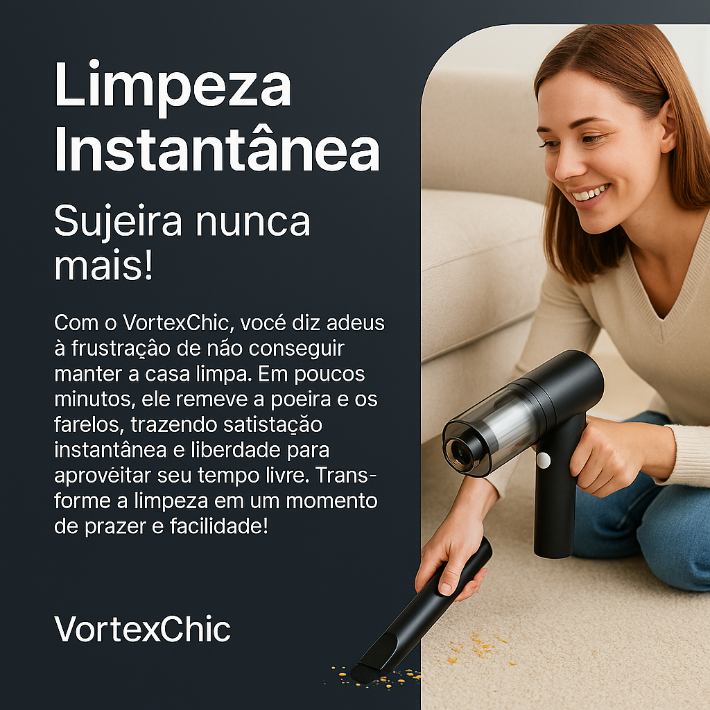 Detalhes do Aspirador Portátil Recarregável Bivolt Compacto 2 em 1