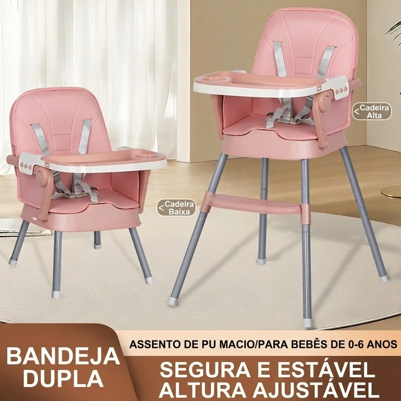 Cadeira de Alimentação Dobrável e Desmontável para Bebê Segurol — foto 3