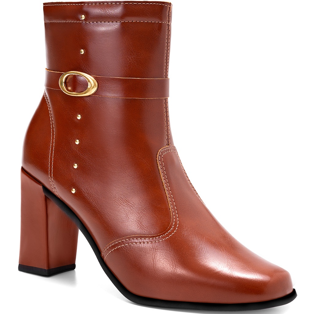 Bota Feminina Lumiss de Cano Curto — foto 2