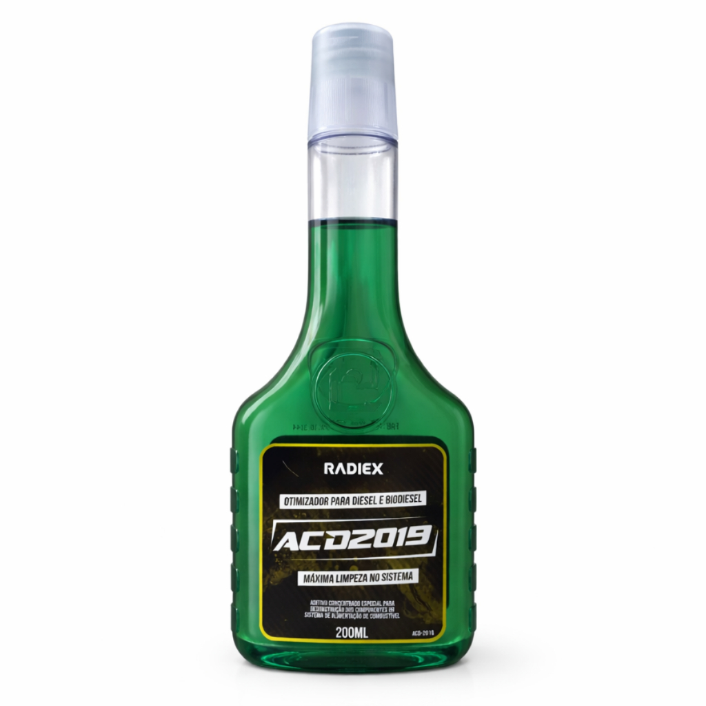 Aditivo para Tanque Diesel 200ml Melhora Desempenho do Motor e Economia de Combustível