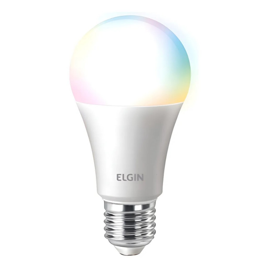 Lâmpada Inteligente Rgb Wifi Smart Google Alexa 10w Elgin