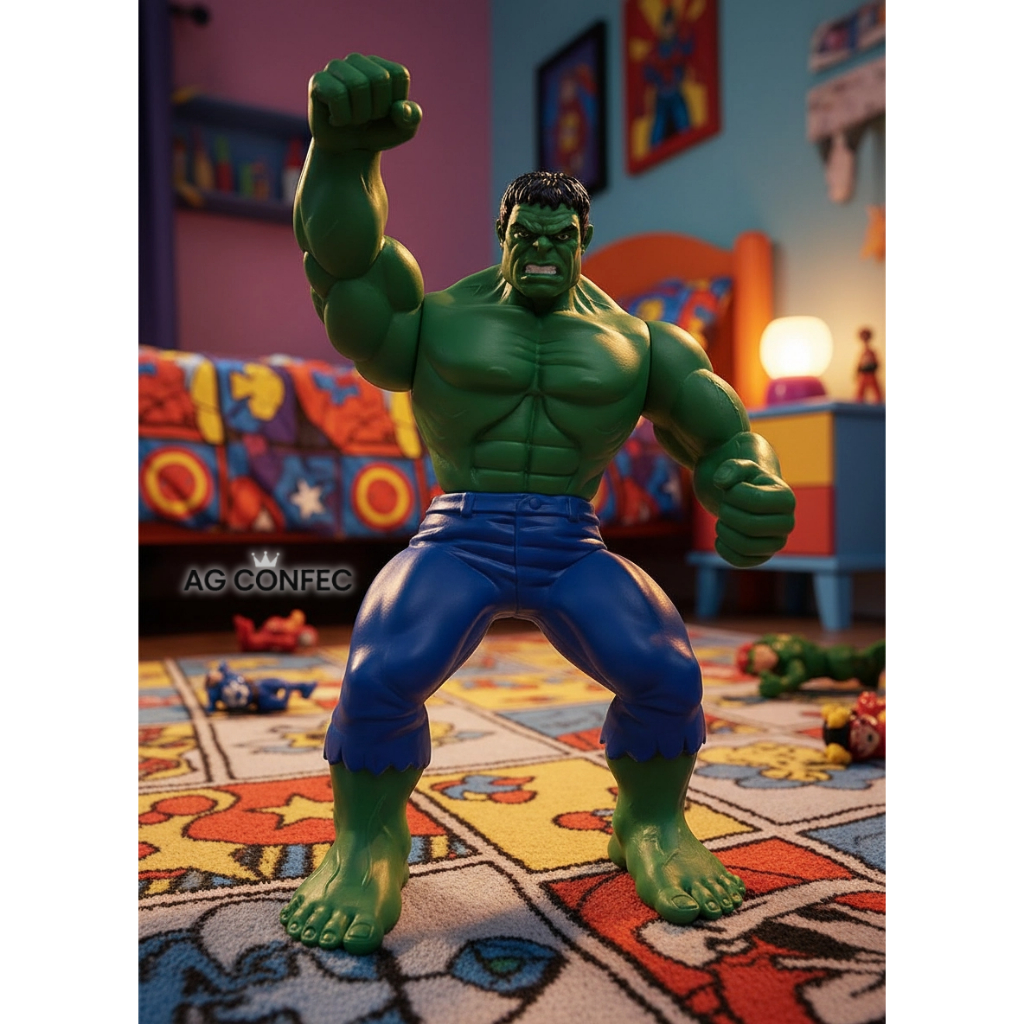 Boneco Hulk  Brinquedo Super Herói Promoção