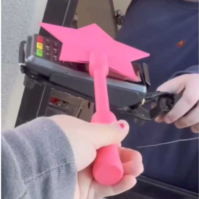 Varinha Mágica Com Cabo Retrátil Viral TikTok e Instagram para Pagamento NFC