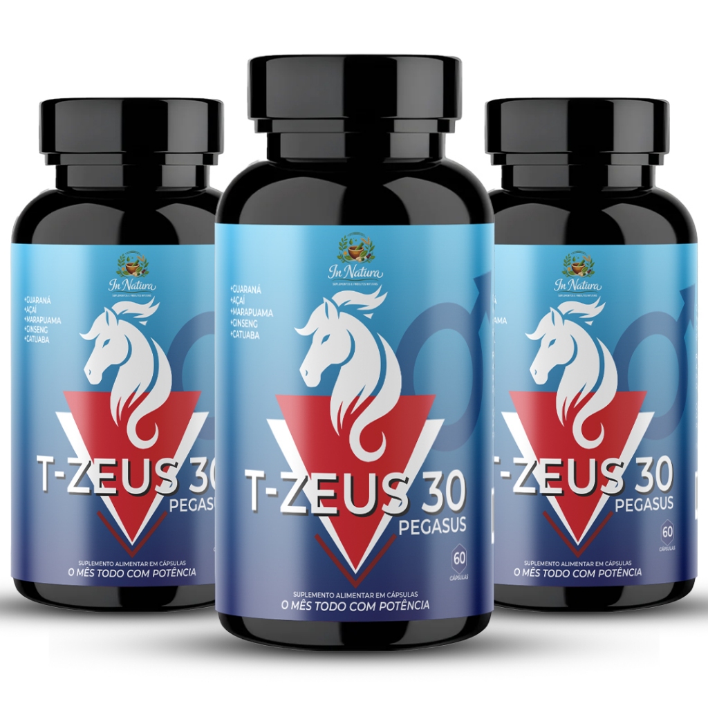 3 Un Tzeus - 180 caps - Disposição Energia - Selênio Zinco Vitamina A Vitamina B …