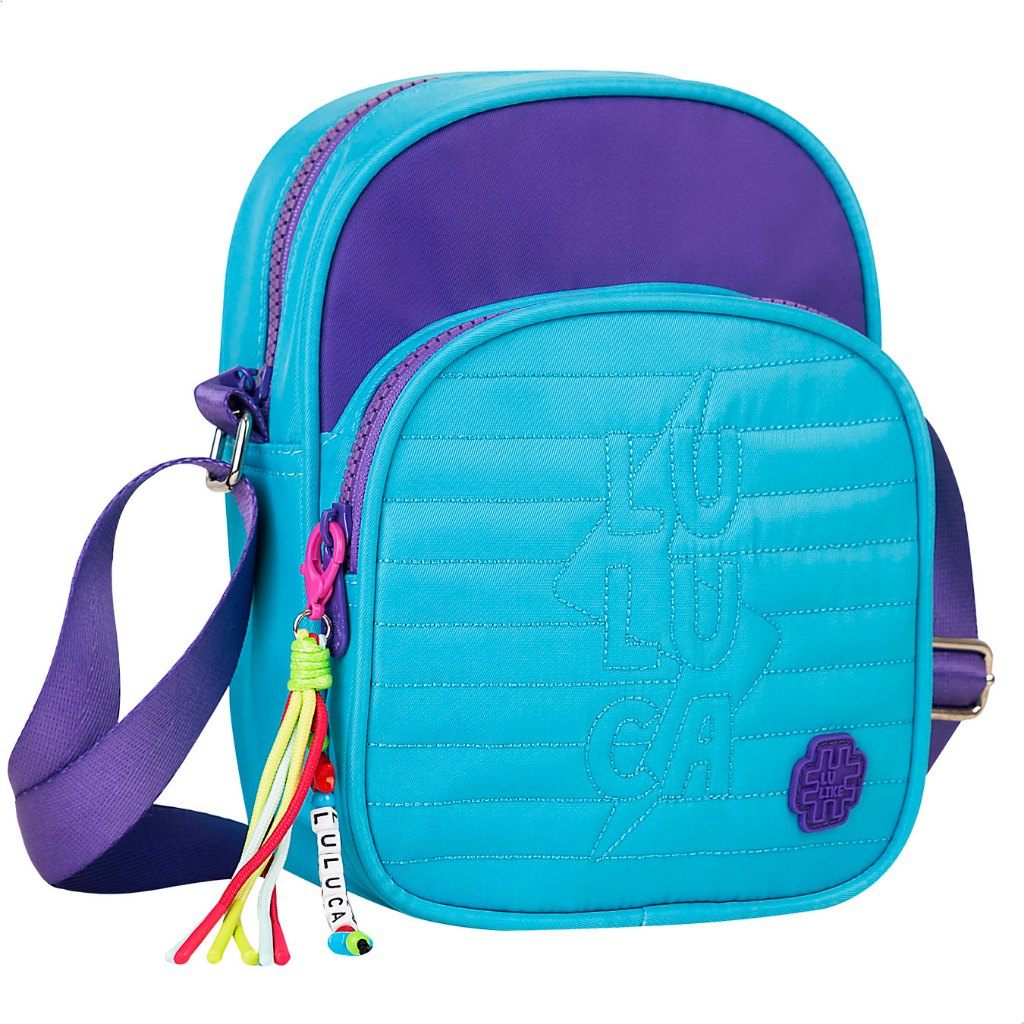 Bolsa Infantil Luluca Transversal Menina Pequena Fashion Colorida Oficial