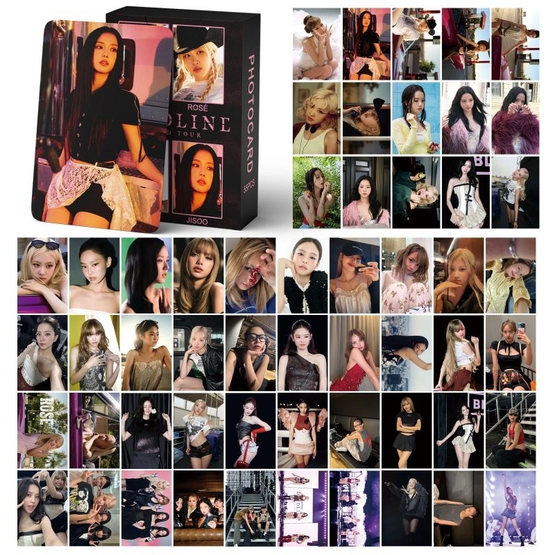 Photocard KPOP BLACK PINK LISA/ JISSO/ROSÉ/ JENNIE/ PREMIUM JUMP DEADLINE em Oferta na Shopee