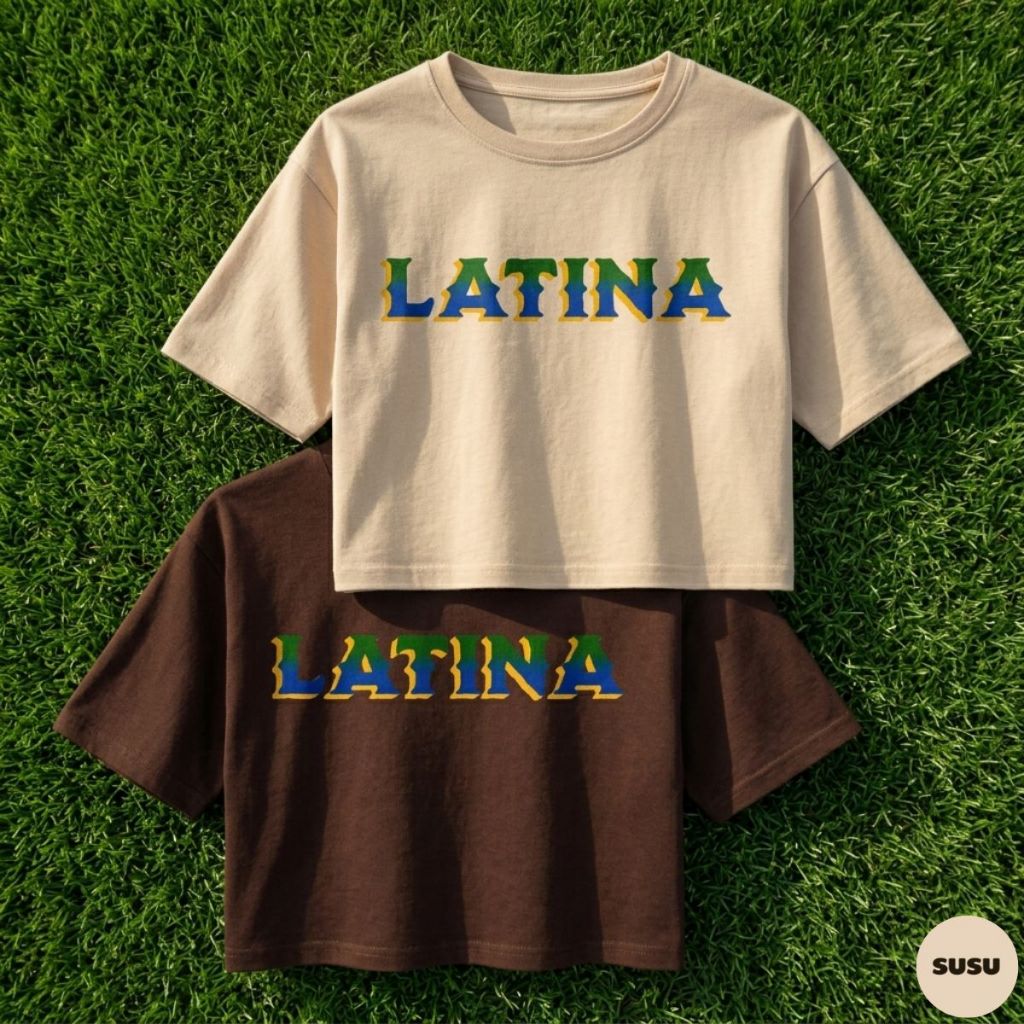 Cropped Latina Blusa Soltinha Copa do Mundo 2026 Plus Size P ao G3