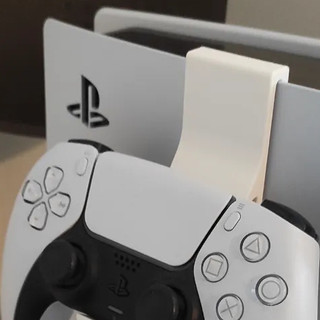 Suporte Controle PS5 Encaixe Lateral Organizador Dualsense Porta Joystick Sem Furo