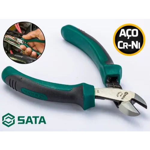 Alicate Corte Diagonal Isolado 5'' 125mm Sata St70615ast