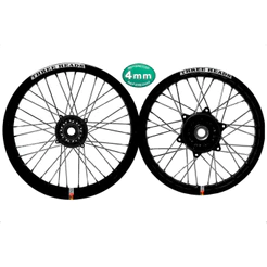 Par Roda Jante Aluminio Three Heads Xr Tornado 250 Raios Cromado 4mm