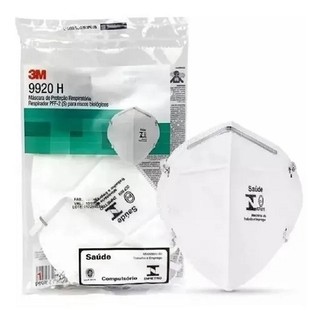 Máscaras 3m Modelo 9920h Pff2 (n95) Hospitalar unidade