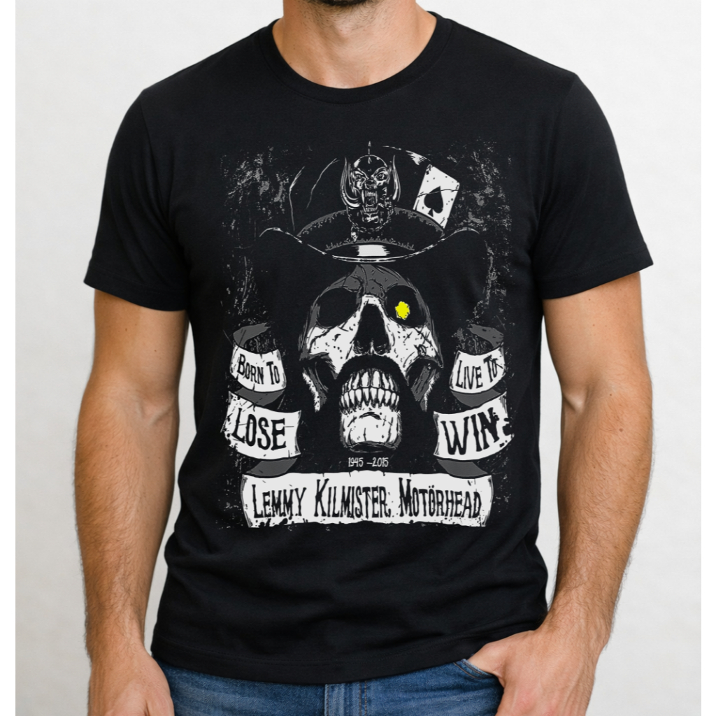 Camiseta Motor Head Rock Metal Camisetas Diversas Blusa Grunge Banda Rock