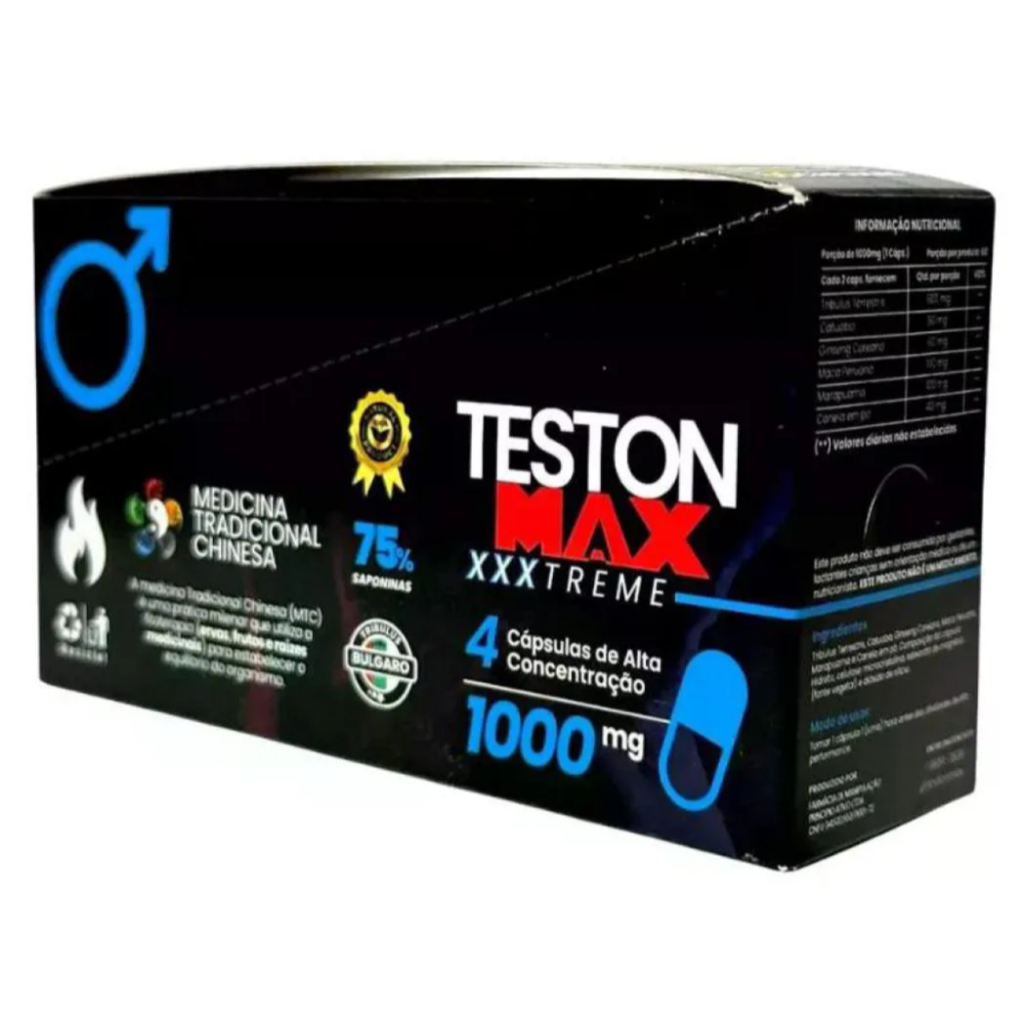 Teston Mx 1000mg - 60 Caps Multivita