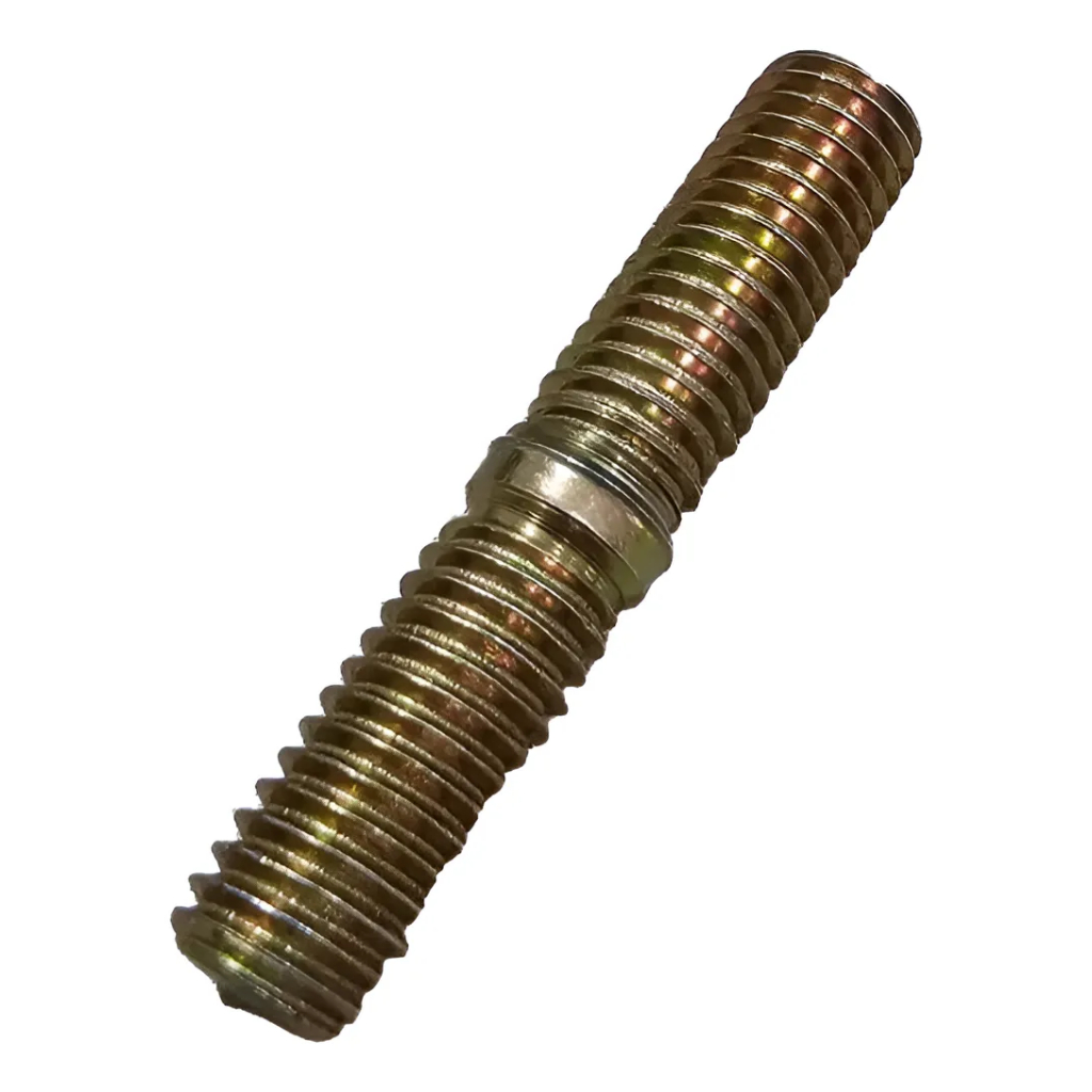 Prisioneiro M8x1,25 43mm Rosca Dupla Alta Resistência Automotivo Industrial