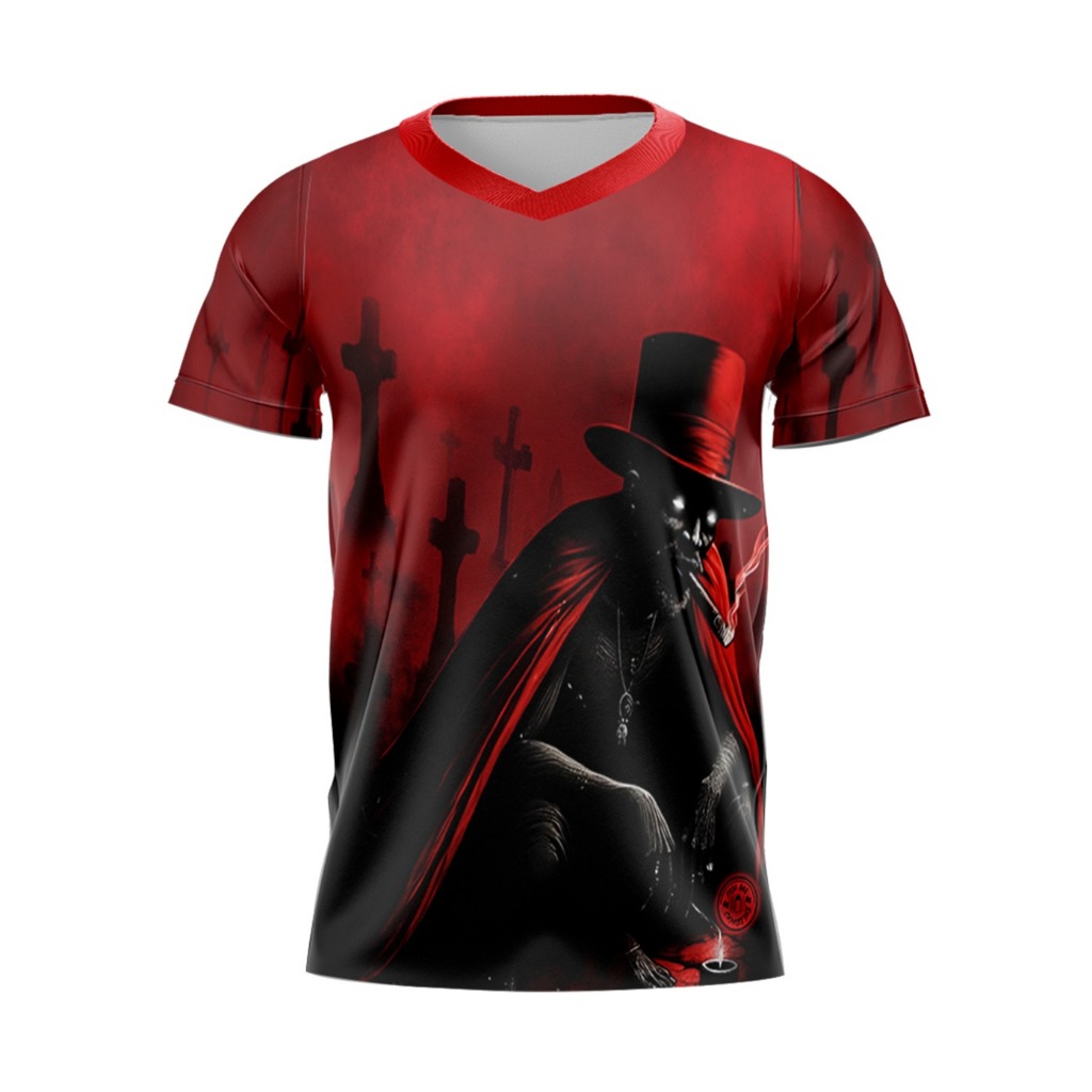 CAMISETA RELIGIOSA DE MATRIZ AFRICANA EXU PORTEIRA