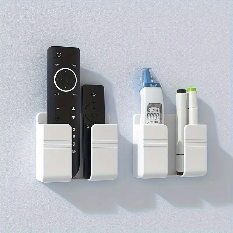KIT 1/2/5  Suporte De Parede Multifuncional Caixa De Armazenamento Casa Para Carregar Remoto Um Slot Promoção