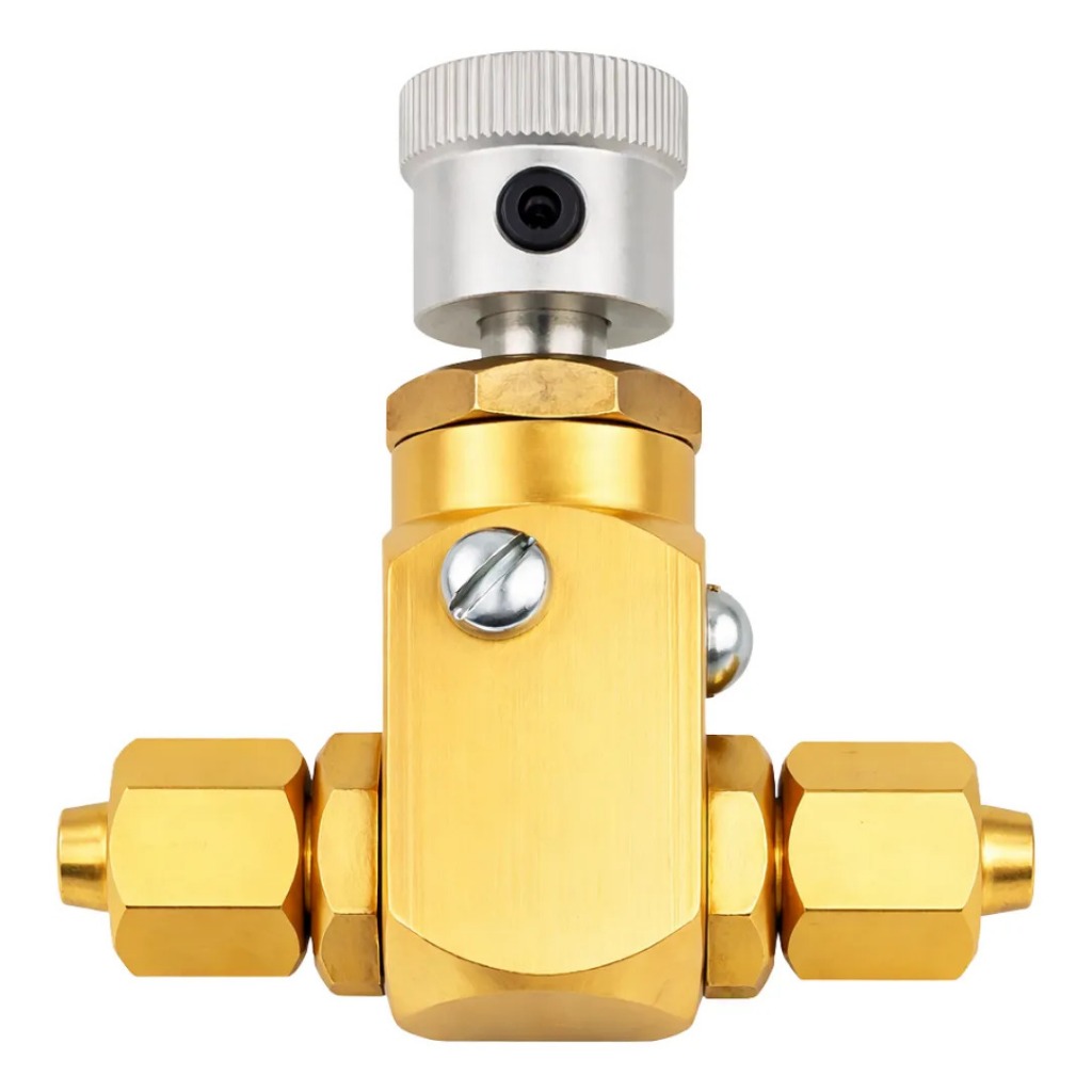 Registro De Esfera Fluxo Água Cuspideira Odontológica Knob De Alumínio TheGE Compatível Dabi Gnatus Saevo Dentflex D700