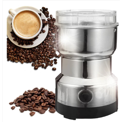Moedor De Café Grãos Sementes Elétrico Automático Gourmet Profissional Em Aço Inox  110V ---LUIZA