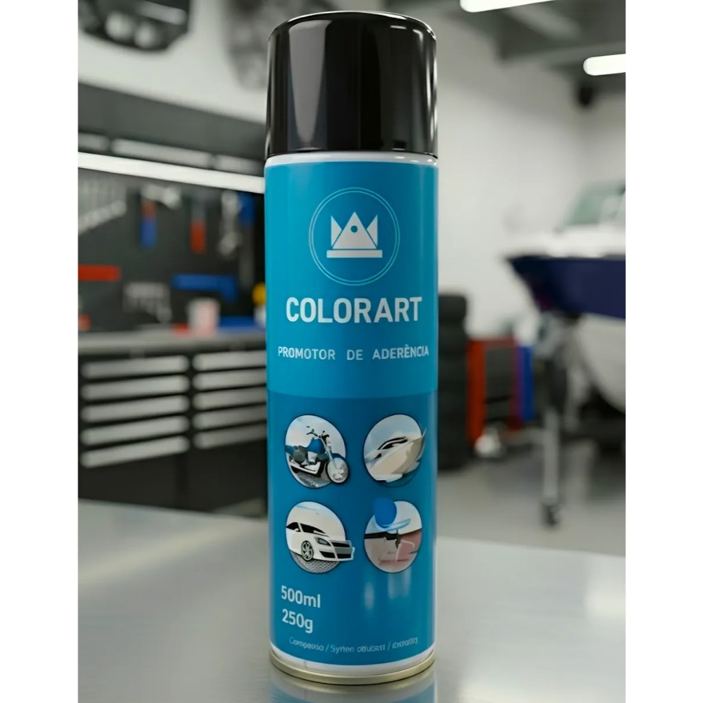 01 Seladora Para Plastico Spray Colorart Promotor De Aderencia em Oferta na Shopee