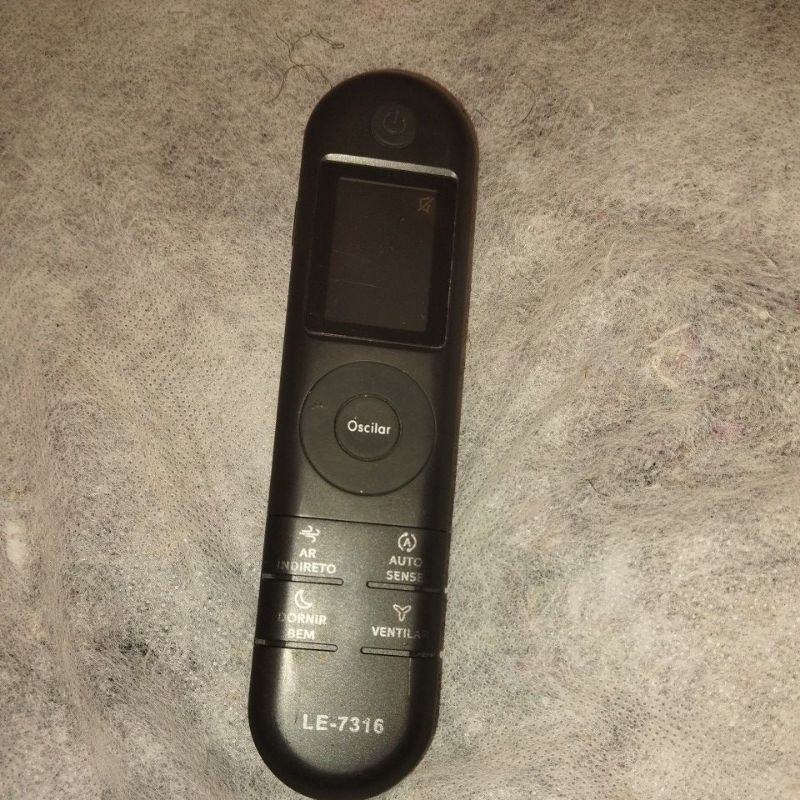 Controle Ar condicionado Eletrolux.