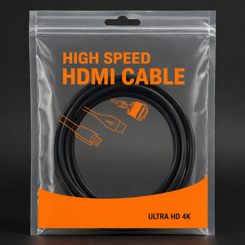 Cabo Hdmi 2.0 4k 4k 3d Full Hd Blindado Tv Ponta Gold 60hz 1m 1.8m 3m 5m 10m
