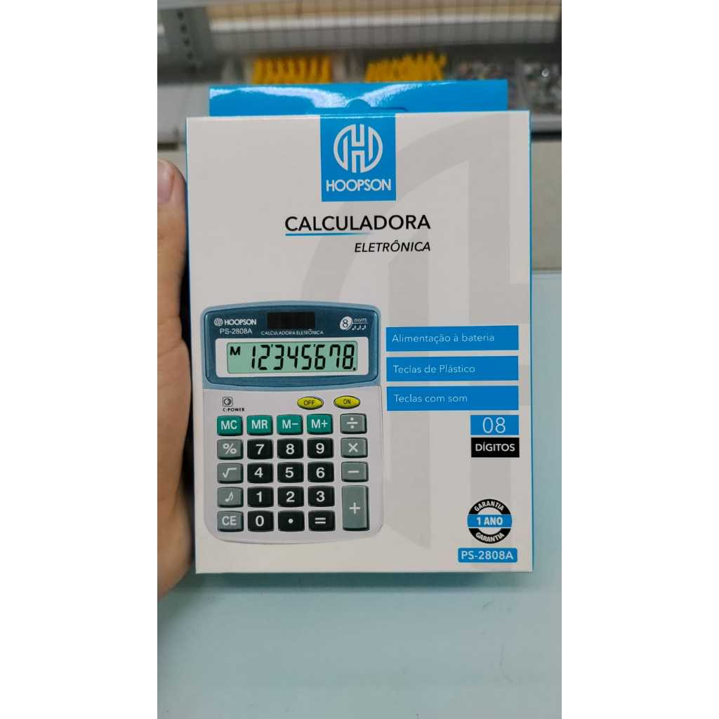 Calculadora eletrônica PS-2808A