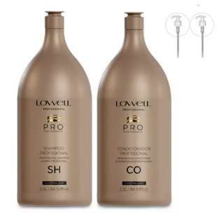 Kit Lavatório Profissional Sha 2,5l + Cond 2,5l Lowell em Oferta na Shopee