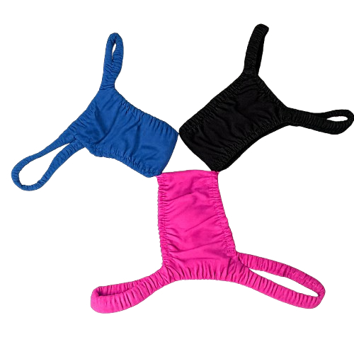 kit 3 calcinha trans aquendar reforçada feminina cores aleatorias - Laysla Soares