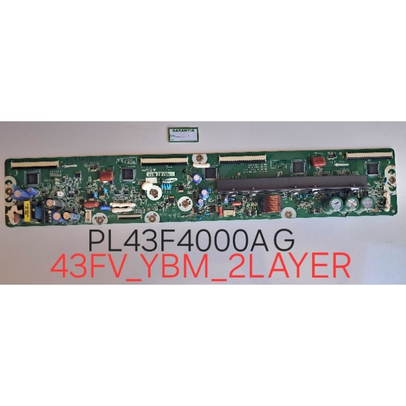 PLACA YSUS TV SAMSUNG PL43F4000AG 43FV_YBM_2LAYER FOTOS, VÍDEO E DESCRIÇÃO